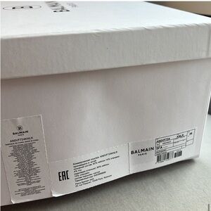 Balmain Unicorn Sneaker Blanc Women's Shoes